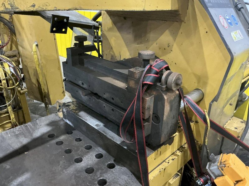 CAT TRACK PIN &amp; BUSHINGS PRESS WITH ELECTRIC IMPACT WRENCH, WINCH &amp; CONVEYOR: YOBRO #24866