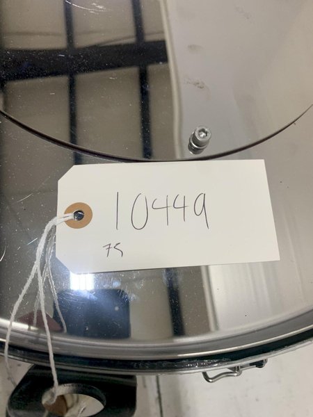 New AEC Drying Hopper, WH75, Approx. 75 lb Capacity, Insulated, Stainless Steel