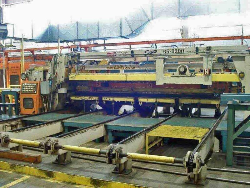 60" x 0.060" x 40,000# Sesco/Voss Cut To Length Line