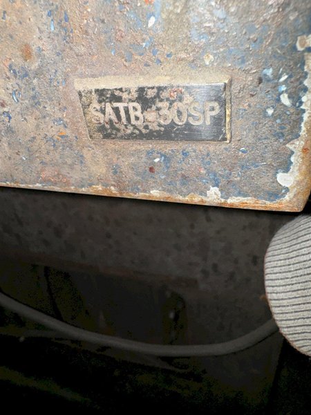 Gaylord model satb-30sp Semi-Auto Core Blower, Direct logic 206 plc controls