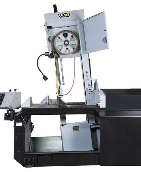 NEW - 31"H x 18"W HYD-MECH V-18 VERTICAL TILT FRAME BAND SAW