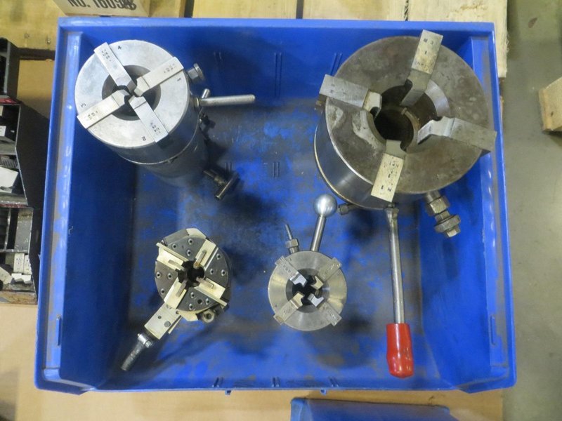 Die Heads (4), Various Sizes w Large Assortment of Thread Chasers- Auction Item