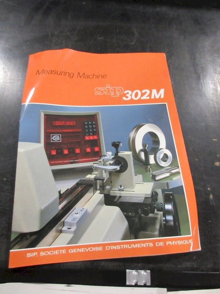 SIP 302M Universal Gage Length Measuring Machine with Digital Control Panel and Accessories- Auction Item