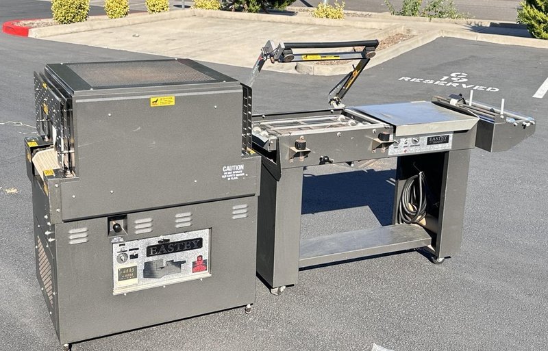 Eastey EM1622T L-Bar Sealer and ET1608 Heat Tunnel, 2004