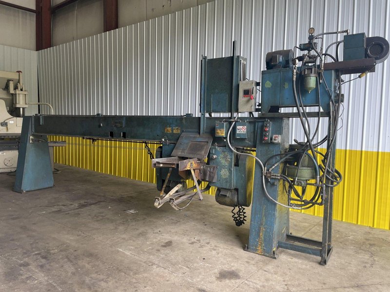 3&quot; X 12&#039; LOOPCO &quot;ROTOPLUG&quot; ROTARY TUBE DE-DIMPLER MACHINE: STOCK #11893