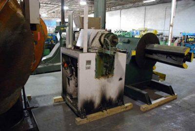 Rowe Motorized Coil Reel Uncoiler 7,500 Lbs.