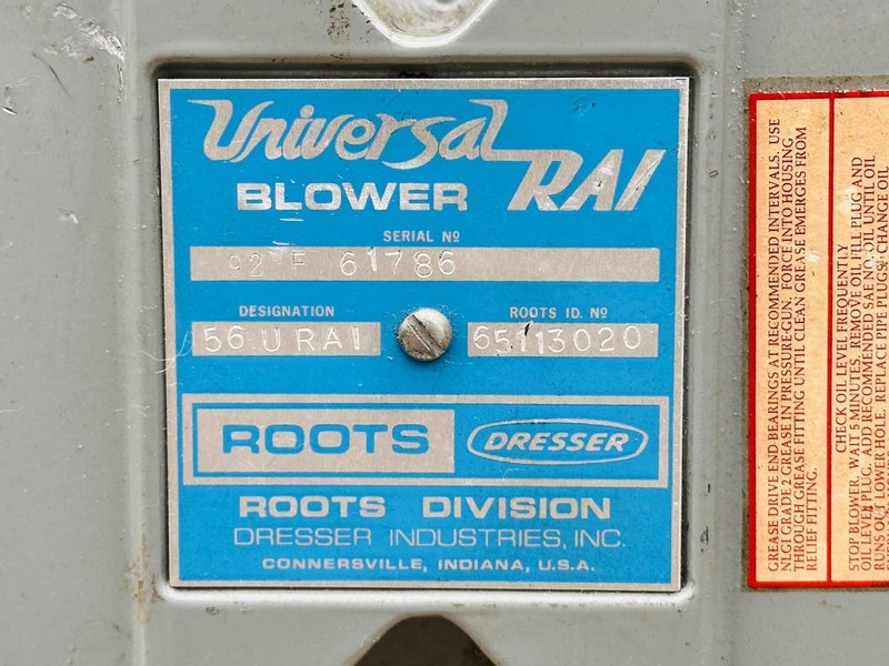 ConAir Model 70004204 10-Hp Roots Style Blower