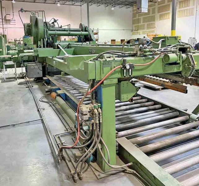 60" x 0.125" x 40,000# Paxson Cut To Length Line STOCK# 4233