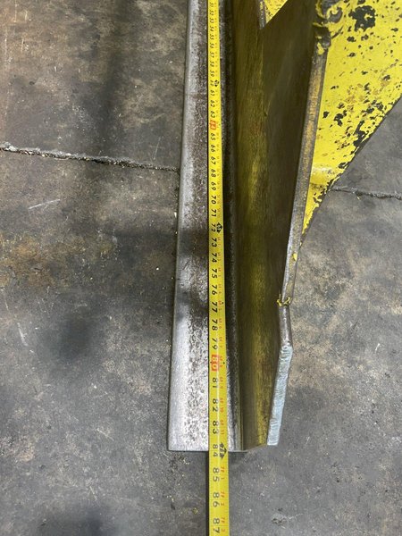 20,000 LB X 84" X 32" TO 62" WIDE CF CULLEN FRIESTEDT ADJUSTABLE PARALLELOGRAM SHEET LIFTER: STOCK #20437