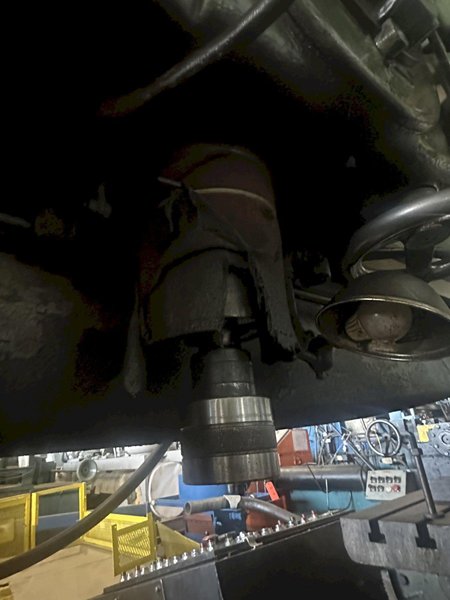 8' X 19" CINCINNATI BICKFORD RADIAL DRILL. STOCK # 036326