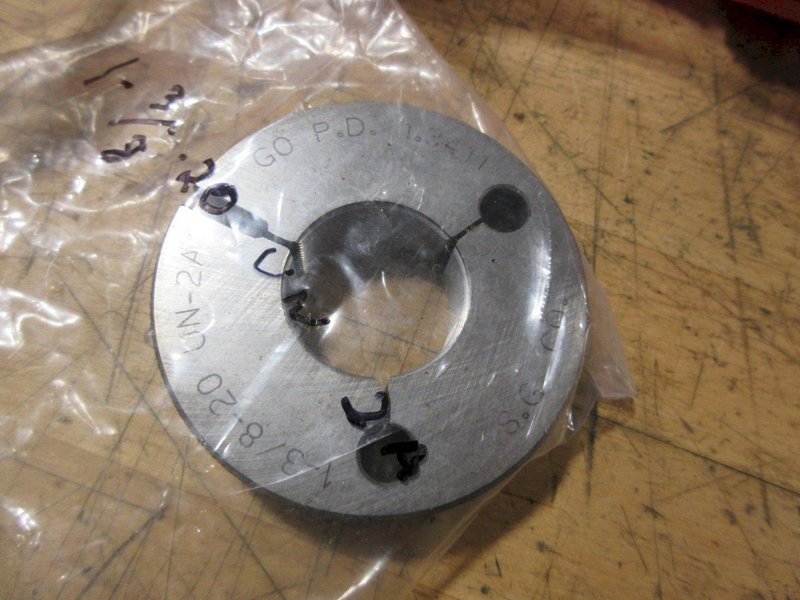 Threaded Ring Guages Go/No-Go from 4/36 - 1-3/8" - Auction Item