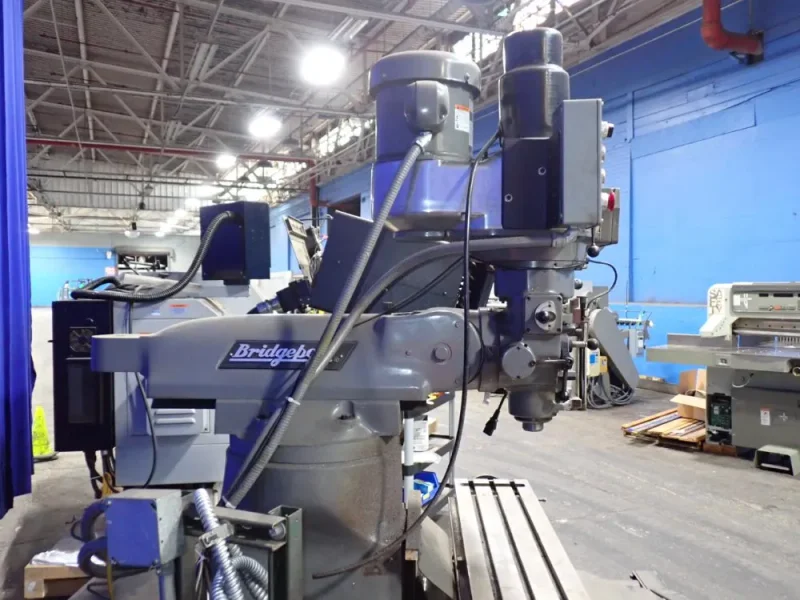 BRIDGEPORT 2 HP, 48" X 9" TABLE VERTICAL MILL  -  SERIES 1