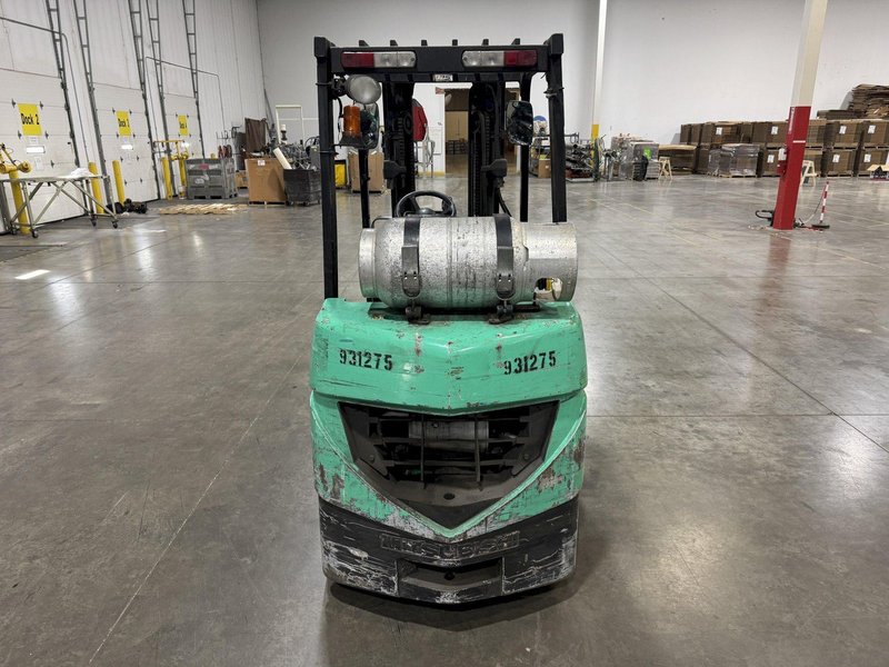 5000 LB MITSUBISHI MODEL #FGC25N LP GAS FORKLIFT: STOCK #78306