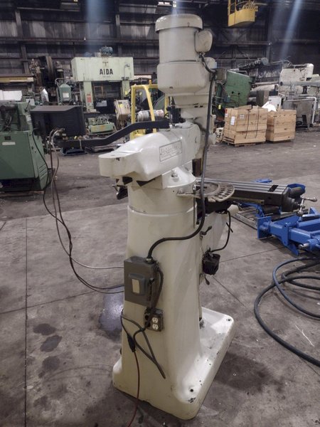 2 HP BRIDGEPORT SERIES I VERTICAL RAM TYPE MILL: YOBRO #24807