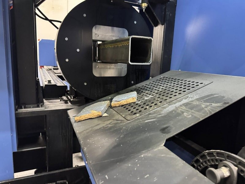 3,000 Watt Otinus 9×240″ Fiber Tube Laser Cutting Machine, 2024 – In Stock, Install &amp; Training Included!