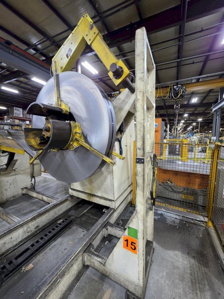 Coe Press Equipment 15,000 lbs. x 24 inch Coil Feed Line - High Precision Coil Handling System