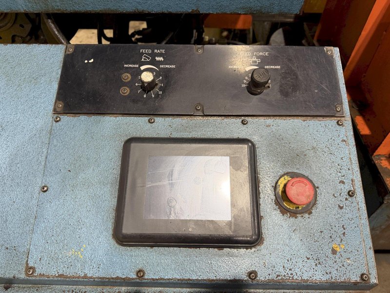 21" X 31" SCOTCHMAN SHA-3121 AUTOMATIC HORIZONTAL MITERING BANDSAW. STOCK # 0114126