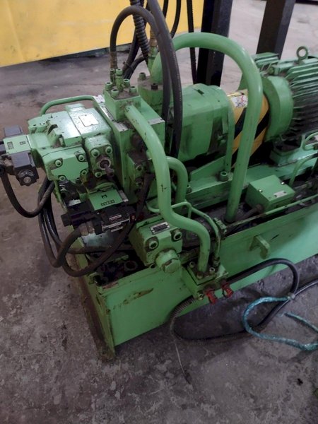 300 TON KOHSHIN MODEL #300TF HYDRAULIC 4-POST PRESS 6.5" STROKE: STOCK #16214