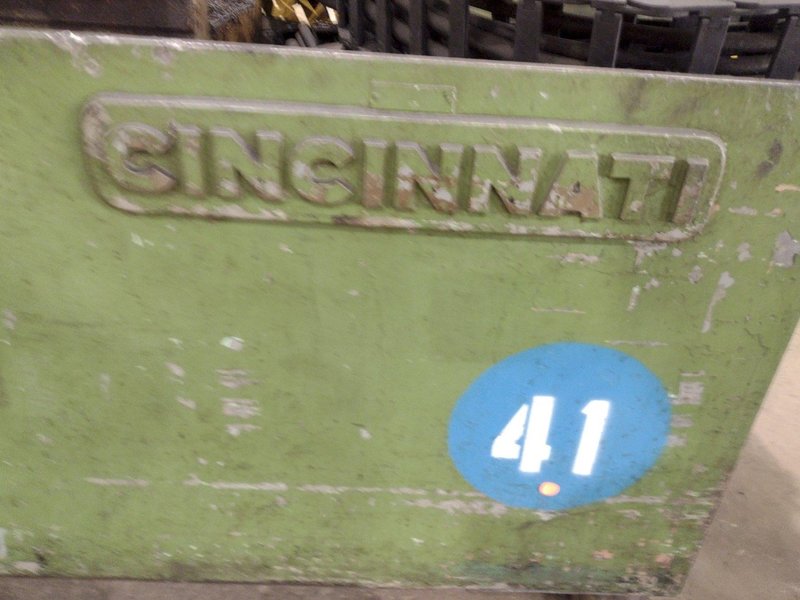 22&quot; X 96&quot; X 20 HP CINCINNATI &quot;FSV&quot; HYPOWERMATIC HORIZONTAL SIMPLEX PRODUCTION MILL: STOCK #13109