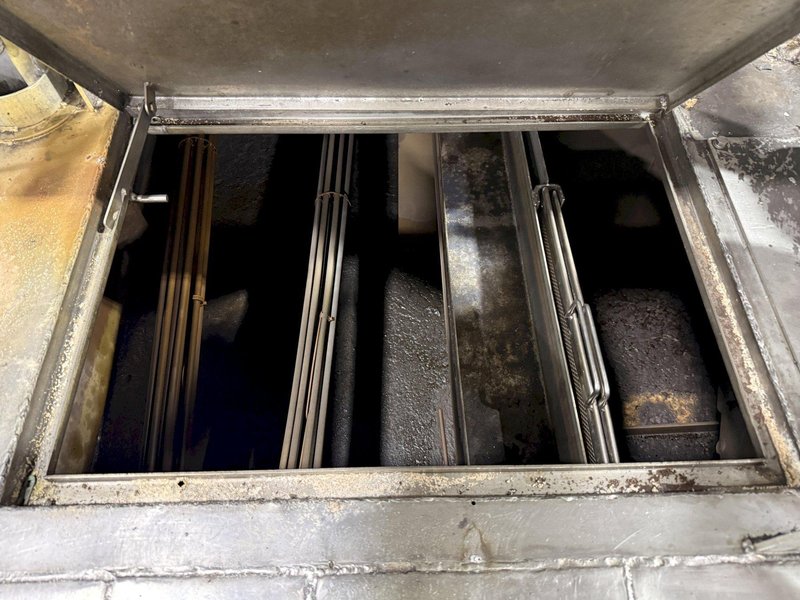 3-STAGE RANSOHOFF ROTARY DRUM BATCH AUTOMATIC PARTS DEBURR &amp; WASHER SYSTEM, NEW 2013: YOBRO #24300