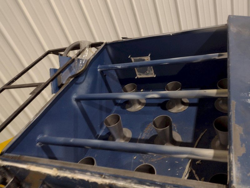 NORDSON PASS-THROUGH POWDER COATING SPRAY MACHINE: STOCK #18734