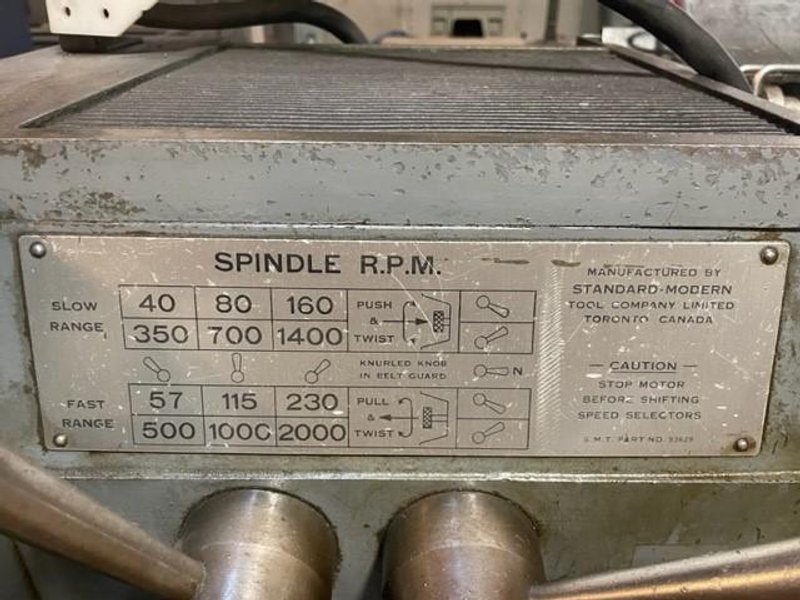 Standard Modern 1340 ENGINE LATHE, 13" SWING, 40" CENTERS