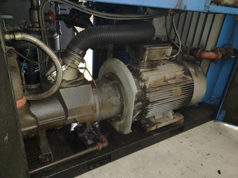 180 HP GARDNER DENVER MODEL #L132RS-13A VARIABLE SPEED ROTARY SCREW AIR COMPRESSOR, 2013: STOCK #21251