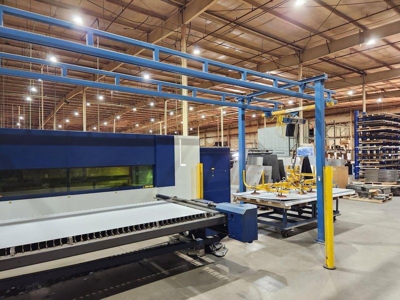 4000 Watt Trumpf TruLaser 2030 Fiber Laser, 2018 – Gantry System Included!