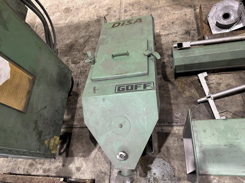 36&quot; X 72&quot; GOFF MODEL #3672D SPINNER HANGER SHOT BLAST CLEANING SYSTEM, NEW 2006: STOCK #22470