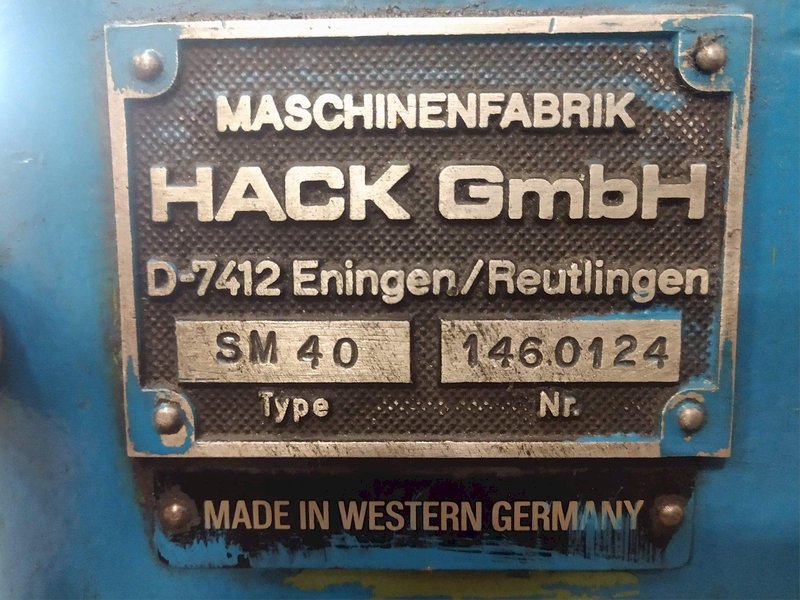 HACK SPRING MODEL #SM40 COILER: STOCK 14952