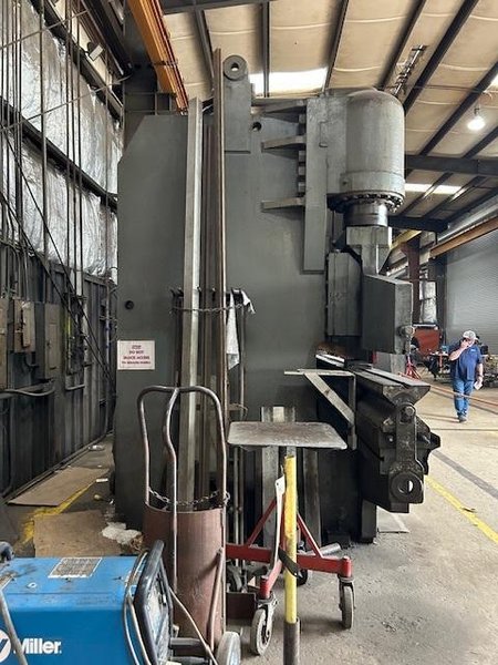500 TON X 18&#039; PACIFIC K500-18 WIDE FLANGE HYDRAULIC PRESS BRAKE. STOCK # 0343625
