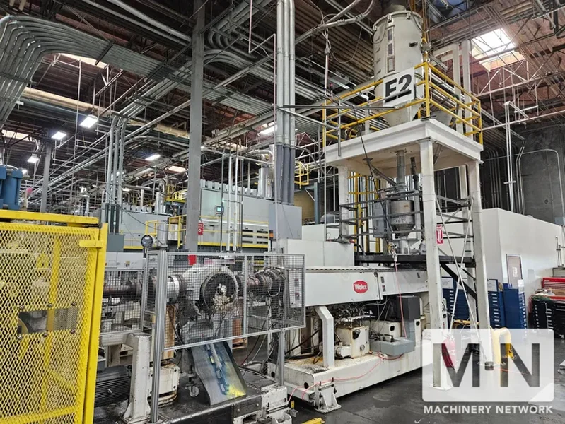 60" WIDE WELLEX SHEET EXTRUSION LINE MFG 2004