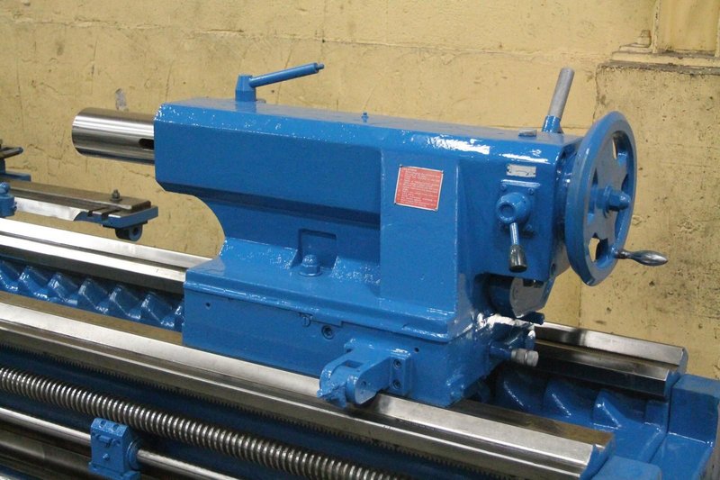 28&quot; X 132&quot; HERCULES AJAX HEAVY DUTY 25 GAP BED ENGINE LATHE: STOCK #65453