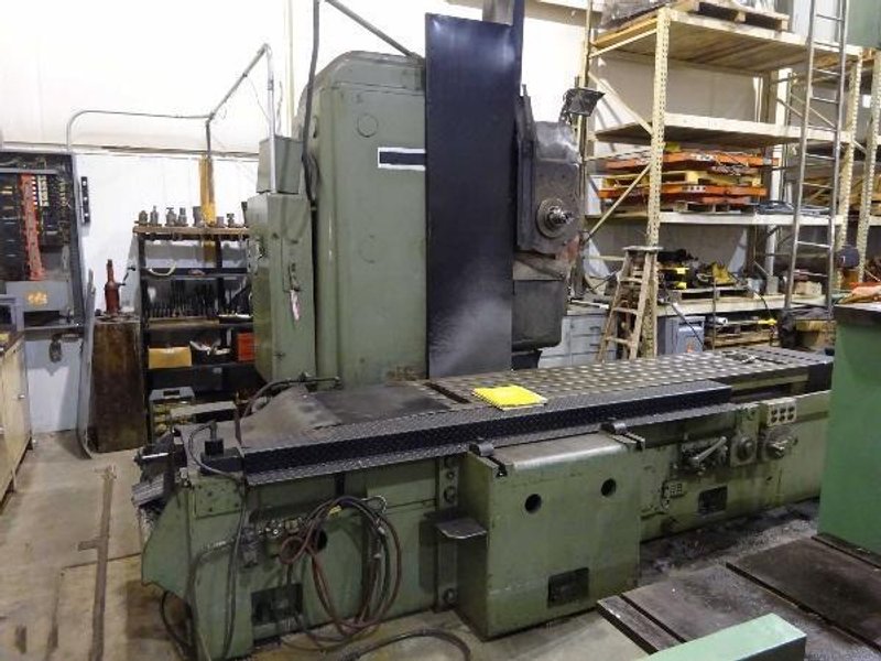 30 HP X 24&quot; X 92&quot; KEARNEY &amp; TRECKER MODEL #CSM SIMPLEX BED TYPE MILLING MACHINE: STOCK #14797