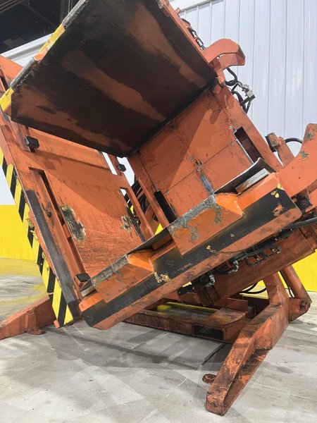 4,000 LB X 42&quot; X 48&quot; CHERRY INDUSTRIAL HYDRAULIC PALLET TYPE INVERTER / FLIPPER / TURNOVER MACHINE. STOCK #1221524