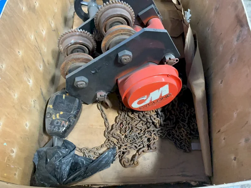 CM 6 TON CYLONE CHAIN HOIST