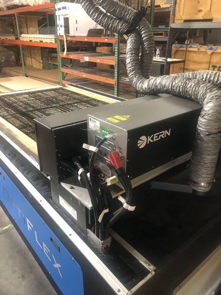 250 Watt  Kern Optiflex C02 Laser, 2021 – 4.33′ x 8.33′ Table