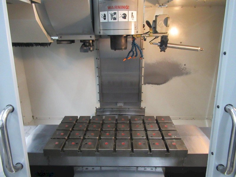 Haas VM-2 CNC Vertical Machining Center w 4th Axis Drive, Chip Auger, Coolant System, Rigid Tapping