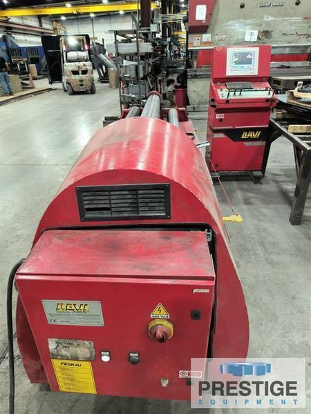 DAVI MCA 2017 1/4&quot; x 6&#039;6&quot; CNC 4-Roll Hydraulic Plate Roll