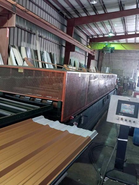 18 Stands 50.00" x 4.00" B &amp; K Rollforming Line STOCK# 4299