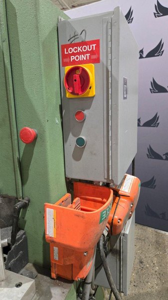 AMP T-350 Double Mitre Saw USED