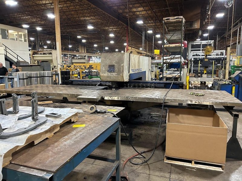 22 TON TRUMPF MODEL #TRUMATIC 500 CC ROTARY TURRET PUNCH: STOCK #19566