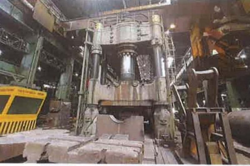 5500 TON INNSE 4 POST HYDRAULIC PRESS