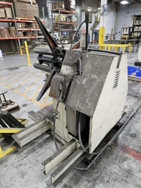 EGAN 4,000 LB X 20&quot; MOTORIZED UNCOILER, S/N 24165, STOCK# 14299J