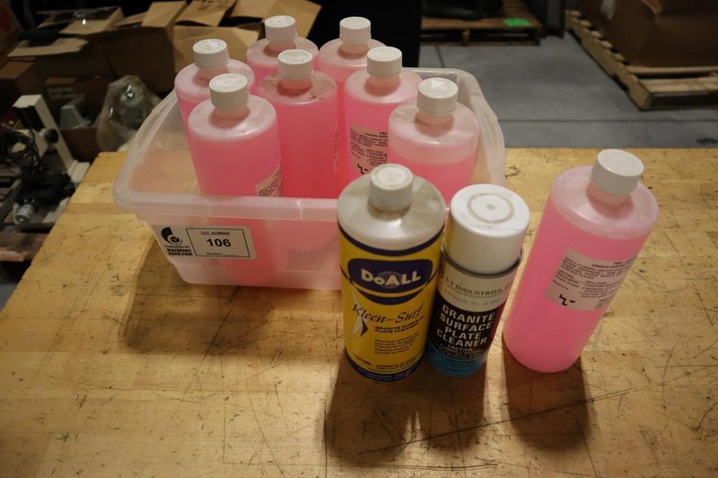 Tru-Clean Granite Surface Plate Cleaner and More- Auction Item
