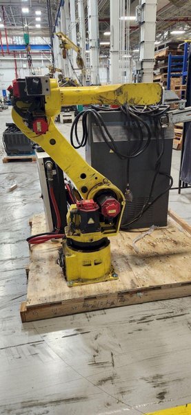 FANUC ARCMATE 120IB ROBOT WITH R-J3IB CONTROLLER AND ENERCON PLASMA TREATMENT