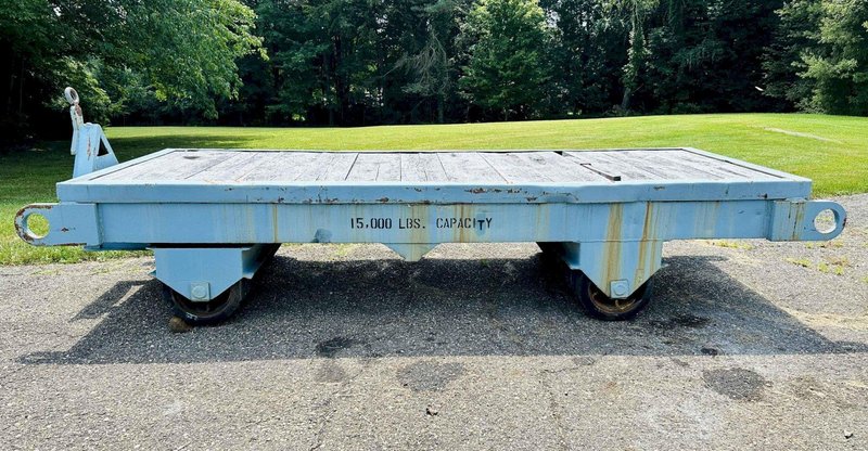 Tool &amp; Die Cart 15,000lb Capacity  |  55"W x 144.5"L x 30"H