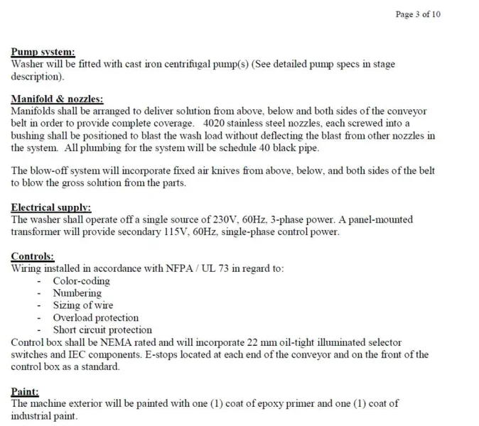 2011 JRI MCCS-4000-E | Washers