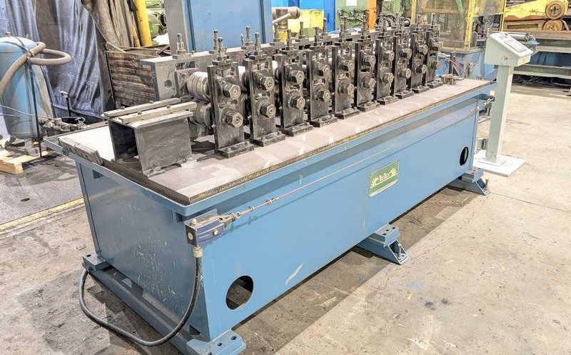 10 Stand 7.625&quot; x 1.25&quot; Tru-Tech Rollforming Line