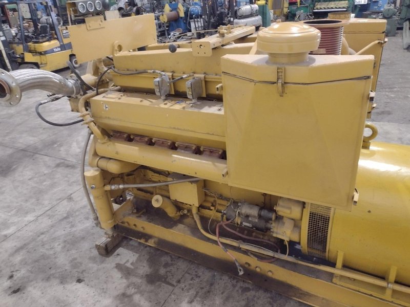 500 KW CATERPILLAR MODEL #D348 DIESEL GENERATOR: STOCK #23161